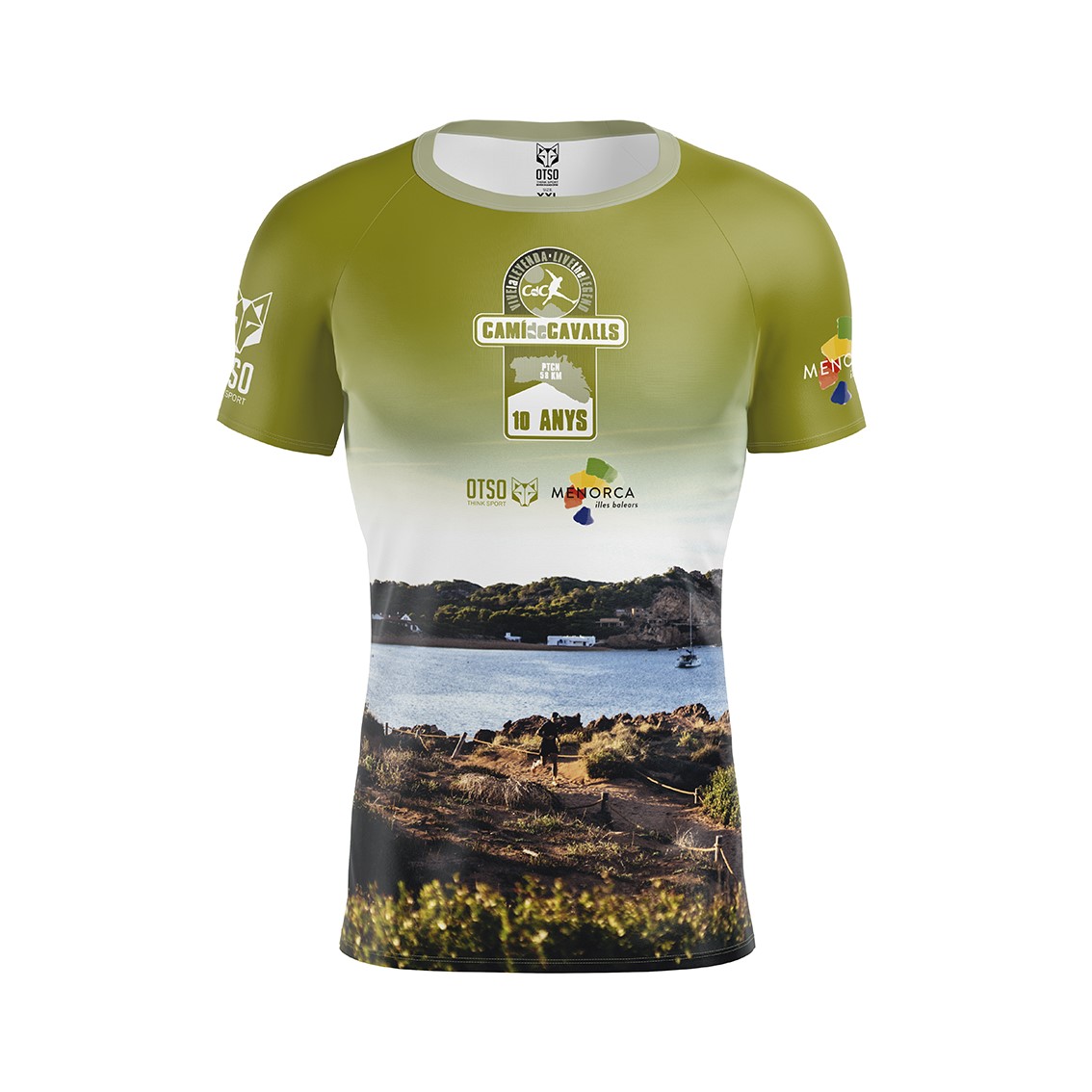 Camiseta Mujer Finisher PTCN 58 KM - OTSO Trail Menorca Camí de Cavalls 2022