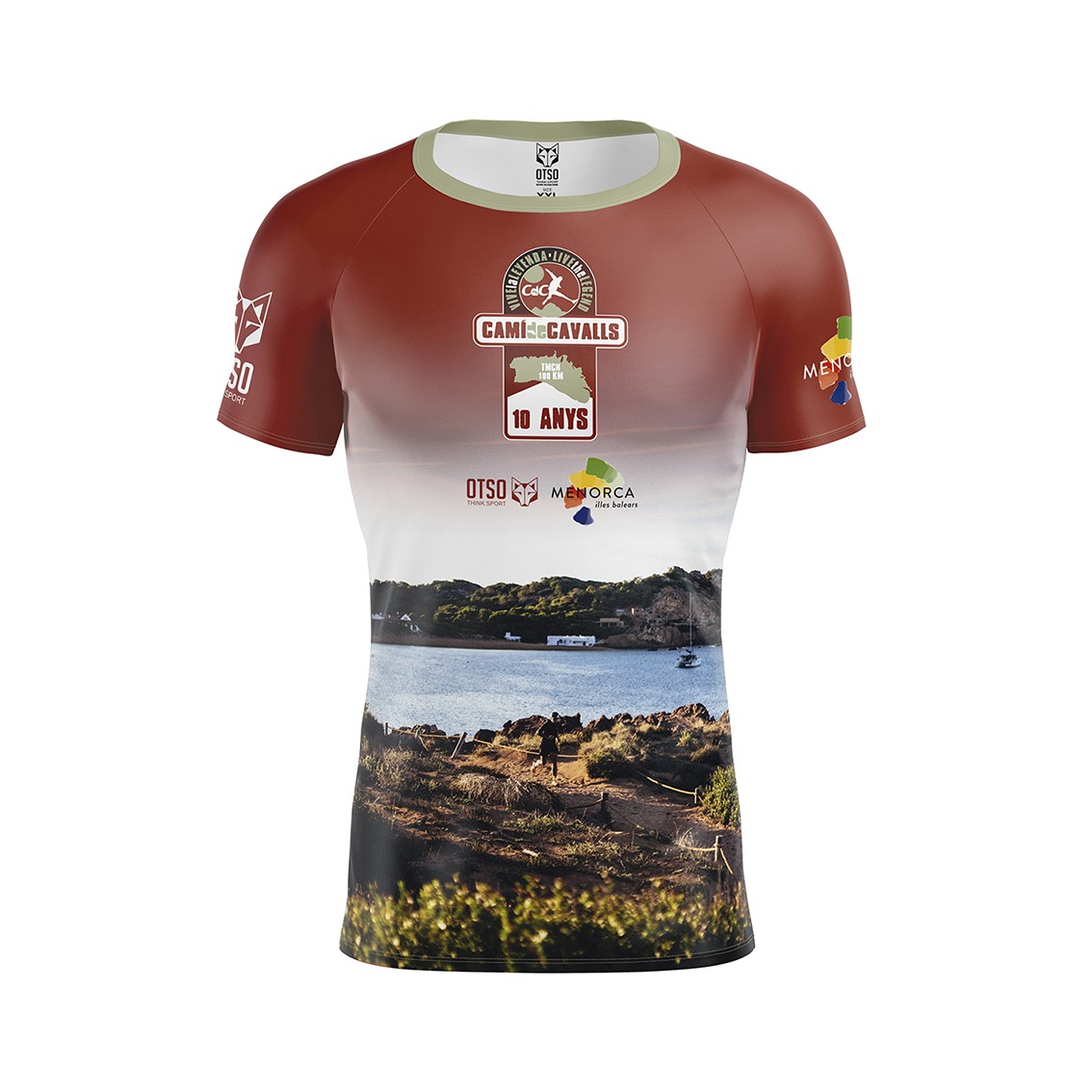 Camiseta Hombre Finisher TMCN 100 KM - OTSO Trail Menorca Camí de Cavalls 2022