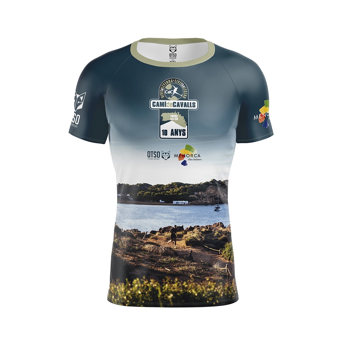 Camiseta Mujer Finisher TMCDC 185KM - OTSO Trail Menorca Camí de Cavalls 2022
