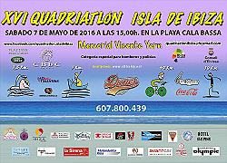 XVI Quadriatlon Isla de Ibiza 2016
