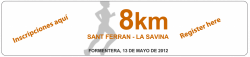 8 km Sant Ferran - La Savina Formentera 2012
