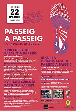 XVIII Cursa Passeig a Passeig 2012