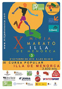 X Mitja Marató Illa de Menorca 2010