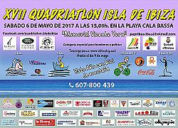 XVII Quadriatlon Isla de Ibiza 2017