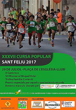 XXXVII Cursa Popular Sant Feliu de Llubí 2017