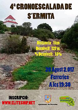 IV Crono escalada de s'Ermita de Ferreries 2017