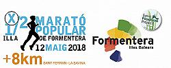 X Mitja Marató Illa de Formentera- PREINSCRIPCIÓN 2018