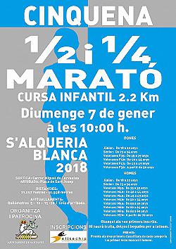 V Mitja Marató S'Alqueria Blanca 2018