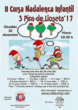 Cursa nadalenca infantil 3 Pins de Lloseta 2017