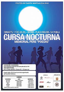Cursa Popular Nocturna - Memorial Pere Pixedis 2018