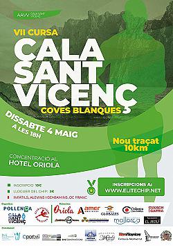 VII Cursa Cala Sant Vicenç - Coves Blanques 2019