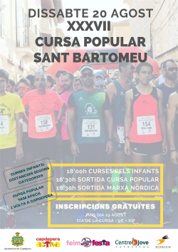 26a Cursa Sant Bartomeu - Capdepera 2019