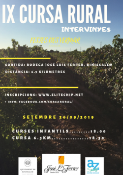 IX Cursa Rural - Intervinyes - Sa Vermada 2019