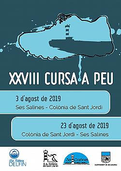 XXVIII Cursa a Peu Colònia de Sant Jordi-Ses Salin 2019