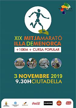 10 km i XIX Mitja Marató de Menorca 2019