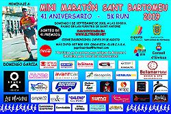 41º Mini maraton Festes de Sant Bartomeu 2019
