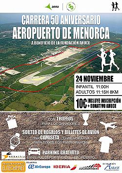 Carrera 50 Aniversario Aeropuerto de Menorca 2019