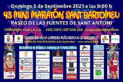 43 Minimaraton Sant Bartomeu 2021