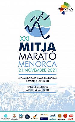 10 km i XXI Mitja Marató de Menorca 2021