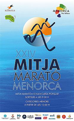XXIV Mitja Marató Menorca + 10 km + Cursa Popular 2024