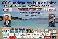 XX Quadriatlón Isla de Ibiza 2020