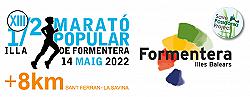 XIII 1/2 Marató Formentera + 8 km - PREINSCRIPCIO 2022