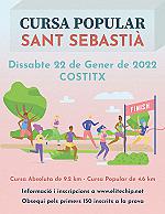 VII Cursa Popular Sant Sebastià -Costitx 2022