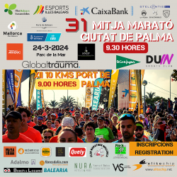 31a 1/2 Marató Ciutat de Palma - 10K Port de Palma 2024