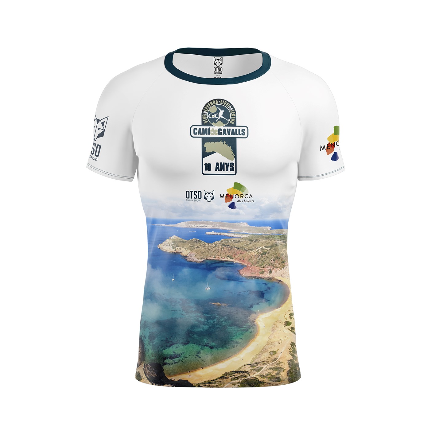Camiseta Hombre Oficial X OTSO Trail Menorca Camí de Cavalls 2022