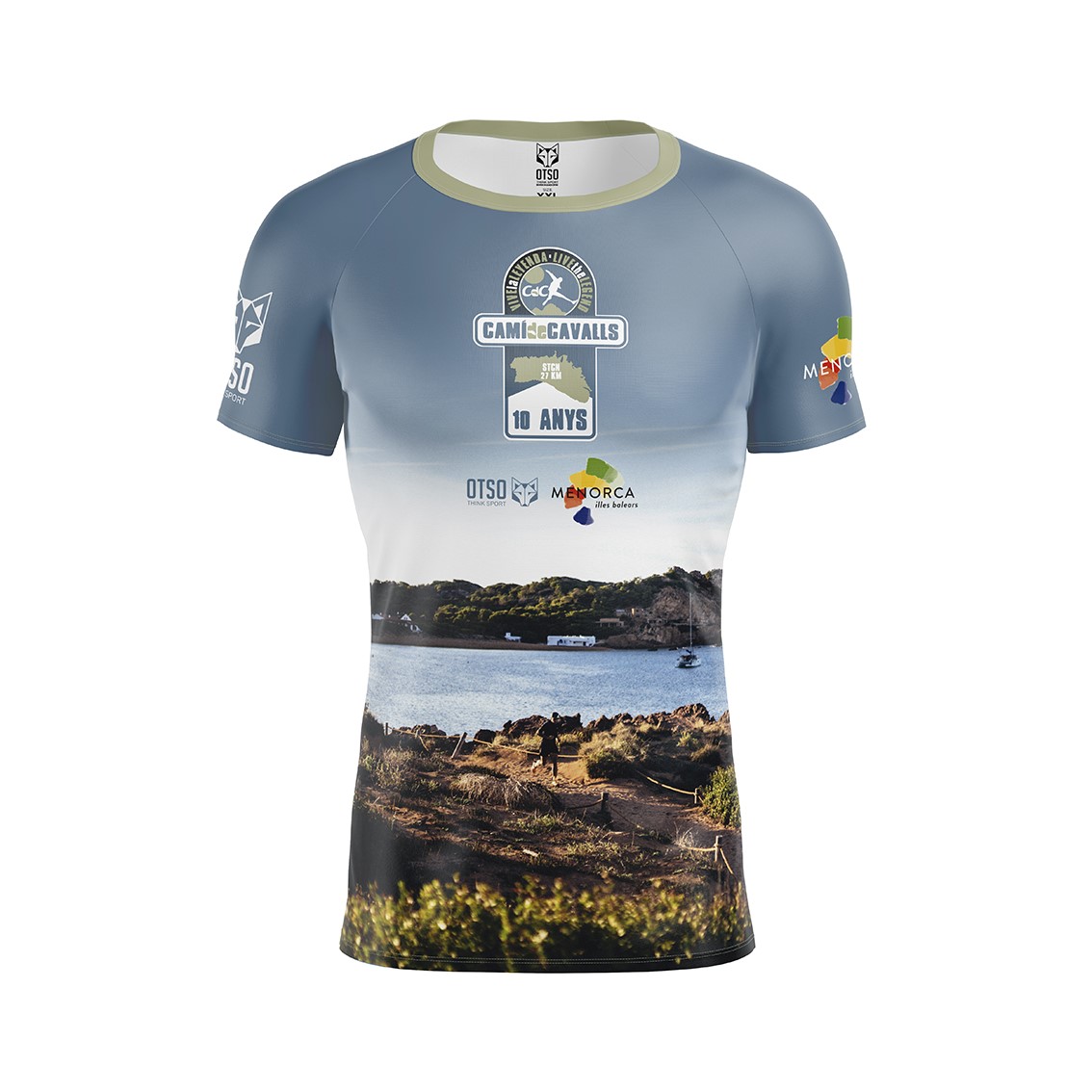 Camiseta Hombre Finisher STCN 27 KM - OTSO Trail Menorca Camí de Cavalls 2022