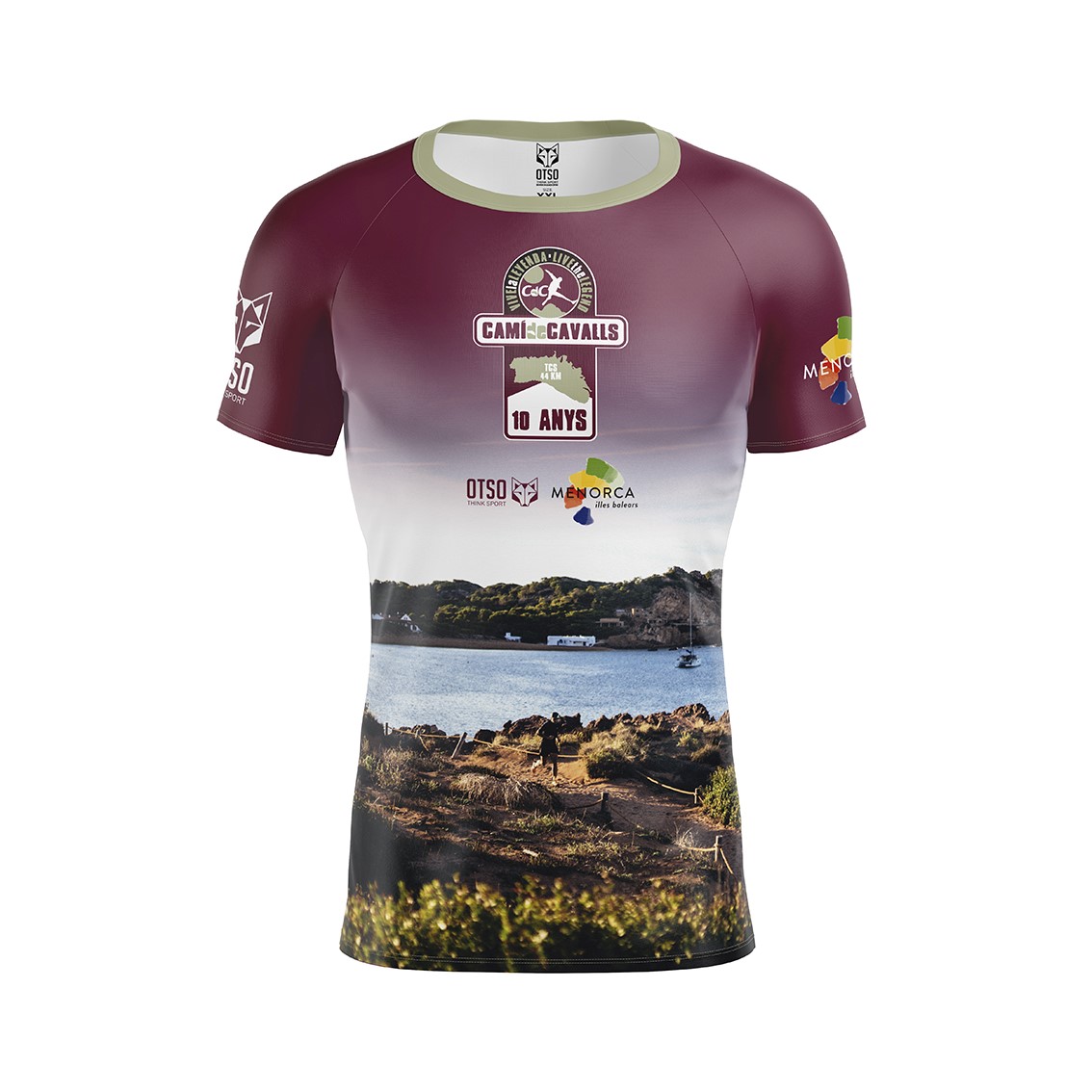 Trail Menorca Camí de Cavalls - Camiseta Running Hombre Trail