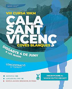 VIII Cursa Cala Sant Vicenç-Coves Blanques 2022