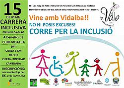 Cursa Solidaria 25 anys Club Vidalba 2022