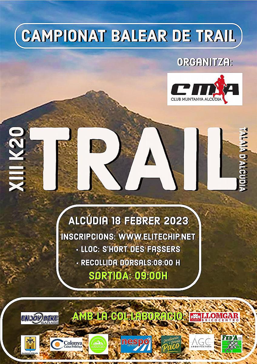 Detalle de la Competición - XIII Talaia K20-Campionat de Balears Trail  Absolut 2023 - Detalle Competición - Elitechip