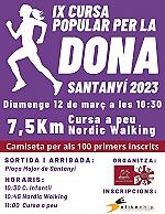IX Cursa Popular per la Dona - Santanyí 2023