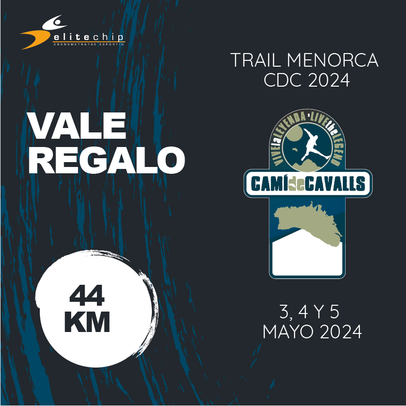 VALE REGALO TRAIL MENORCA CDC 44KM 2023