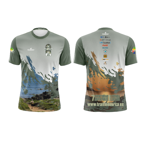 Camiseta PTCN Hombre 58km Trail Menorca Camí de Cavalls 2023