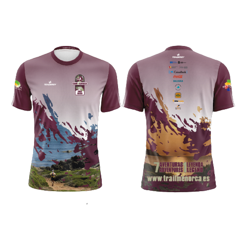 Camiseta TMCN 100KM Mujer Trail Menorca Camí de Cavalls 2023