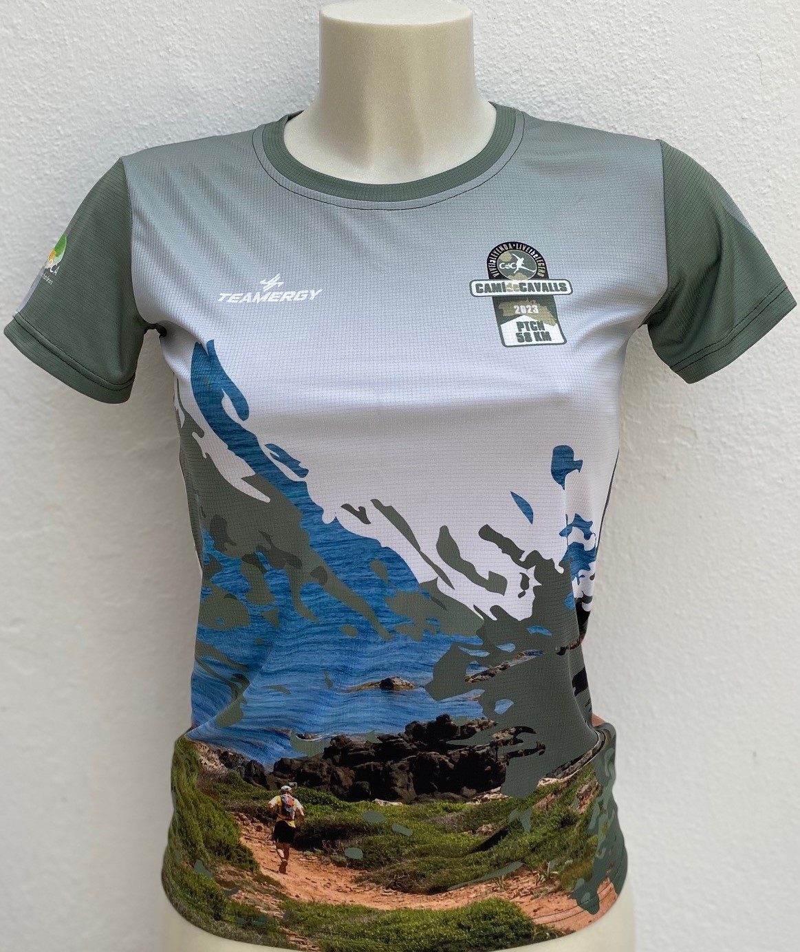 Camiseta PTCN 58km Mujer Trail Menorca Camí de Cavalls 2023