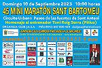 45a Mini Maraton Sant Bartomeu 2023
