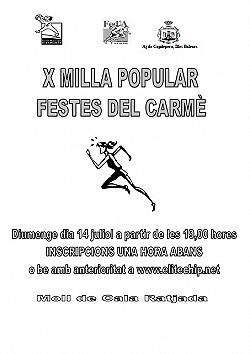 X Milla Urbana Festes del Came 2013