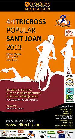 IV TriCross Popular de Sant Joan 2013