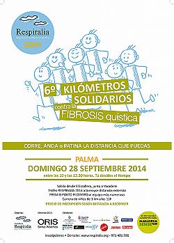 VI Kilómetros solidarios contra la fibrosis 2014