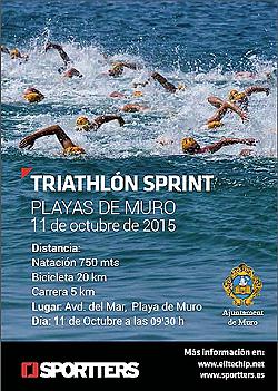 Triathlon Sprint Playa de Muro 2015